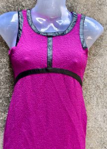 I. PURPLE MINI SEXY BODYCON