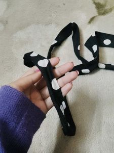 Polka Dot Crop Top+pants