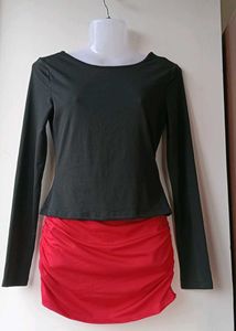 Elegant Black Long Sleeve Top