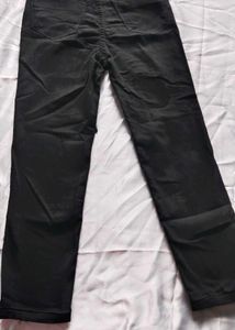 Black Torn Jeans For Woman