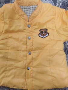 Unisex Kids Yellow Jacket