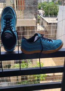 Nivia Flash 2.0 Non-Marking Shoes – UK 9, Blue