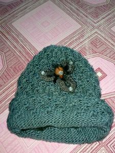 Warm Woolen Cap For Women