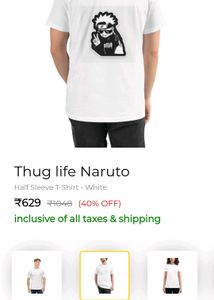 Thug Life Naruto Tee