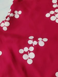 Red Daily Wear Kurta