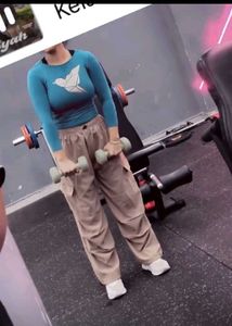 Beige Cargo Pants
