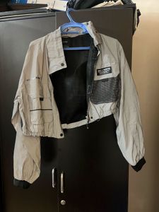 Cropped Silver Jacket