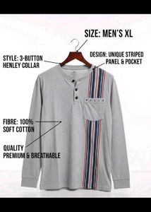 Stylish Striped Shirt for men (XL)