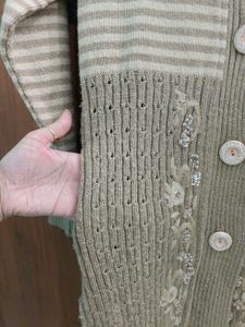 Striped Knit Cardigan