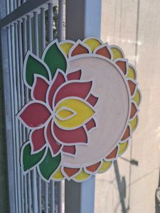 ready made rangoli with Color