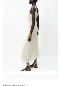 Zara Knit Midi Dress