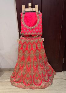 Brand New Gorgeous Peach Pink Lehenga Choli