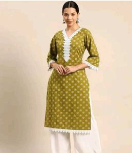 Olive Green Kurti