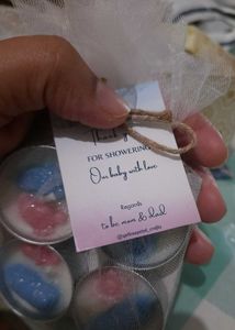 Baby Shower Gifts - Vanilla Scented Tealights Set
