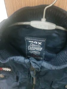 MAX Navy Blue Bomber Jacket