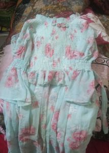 Floral Ruffle Mini Dress