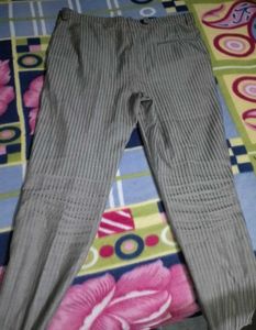 Striped Women&#39;s Cropped Pants