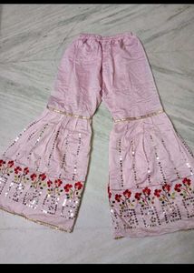 Pink Embroidered Kurta Set
