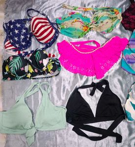 Combo Of 9 Bikini Tops