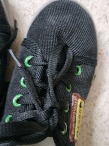 Cute Black Baby Shoes