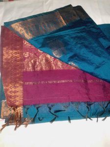 Saree With Stitched Blouse