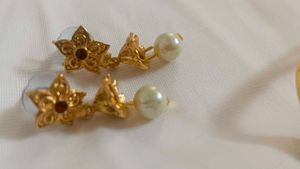 Gold Plated Jwellery Long Necklace