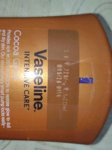 Vaseline Body Lotion Cocoa Glow 600ml