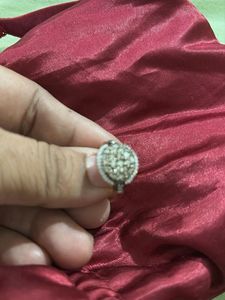 Elegant Diamond Heart Ring