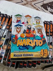 Naruto Manga Lot - Volumes 48-72