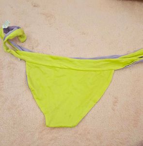 Green &amp; Purple Bikini Bottom