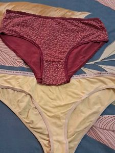 Pure Cotton  Panty  Padded  Imported  Fabric