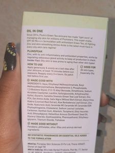 Plum Green Tea Super Matte Sunscreen Gel😍♥️