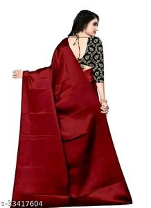 Elegant Velvet Saree