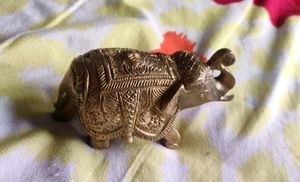 African Elephant Brass