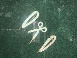 Rhinestone Hair Clips (Set of 3)