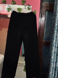 Classic Black High-Waist Trousers