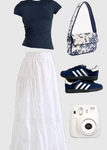 cutest white skirt
