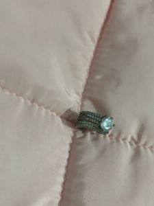 Sparkling Silver Ring