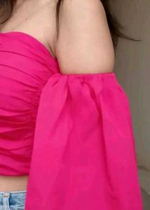 Cute Off shoulder Crop Top