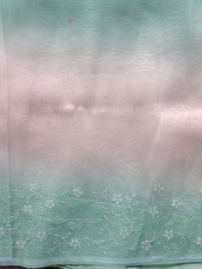Sea Green Saree