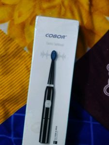 COBOR Electric Toothbrush Made In USA New With Tag Sealed Pack Wrappers Original Box