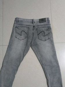 Grey Wash Slim Fit Jeans