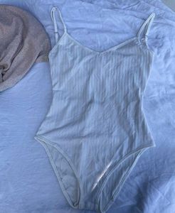 Shein White Bodysuit