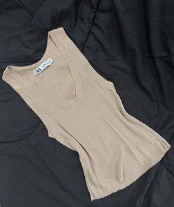 BEIGE ZARA TOP