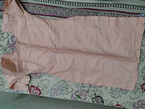 Peach Kurta Set