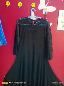 Elegant Black Lace Dress