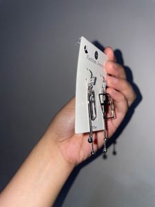Cross Dangle Earrings