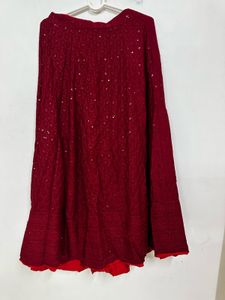 Elegant Red Lehenga Set
