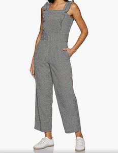 Checkered Maxi Jumpsuit