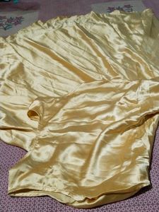 Wow Gold Gown With Shrug